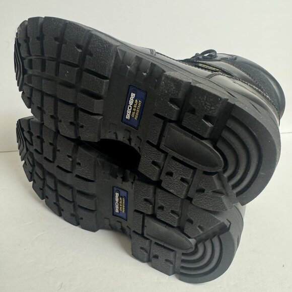 Skechers Mens Wascana Linnean Comp Toe Boot Black Size 9.5 M - Picture 5 of 5